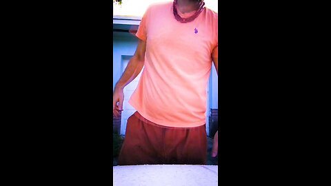 Orange outfit ootd streetwear summer 2025 #menstyle #fashion