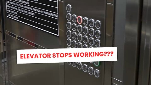 5 Steps to Take If Your Elevator Stops Working