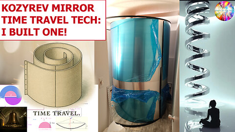 I Built a Kozyrev Mirror: Time Travel Machine!