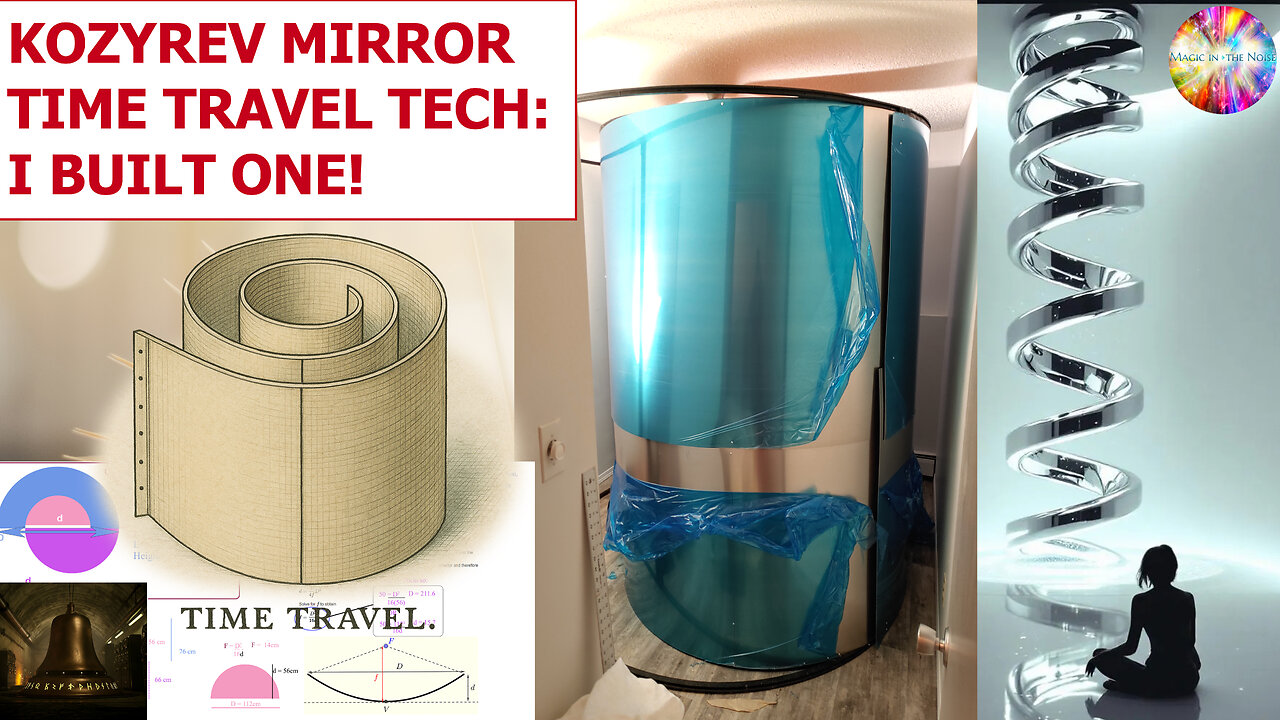 I Built a Kozyrev Mirror: Time Travel Machine!