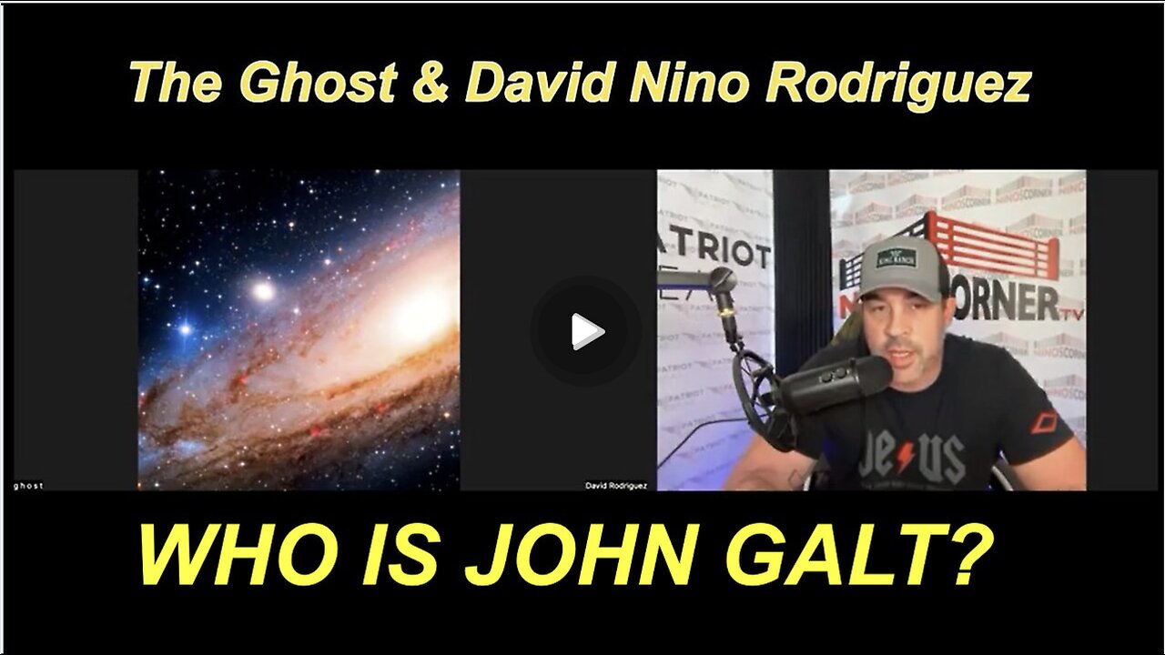 NINO W/ The Ghost "The Charlie Kirk Assassination and Psyop" WHO IS JOHN GALT?