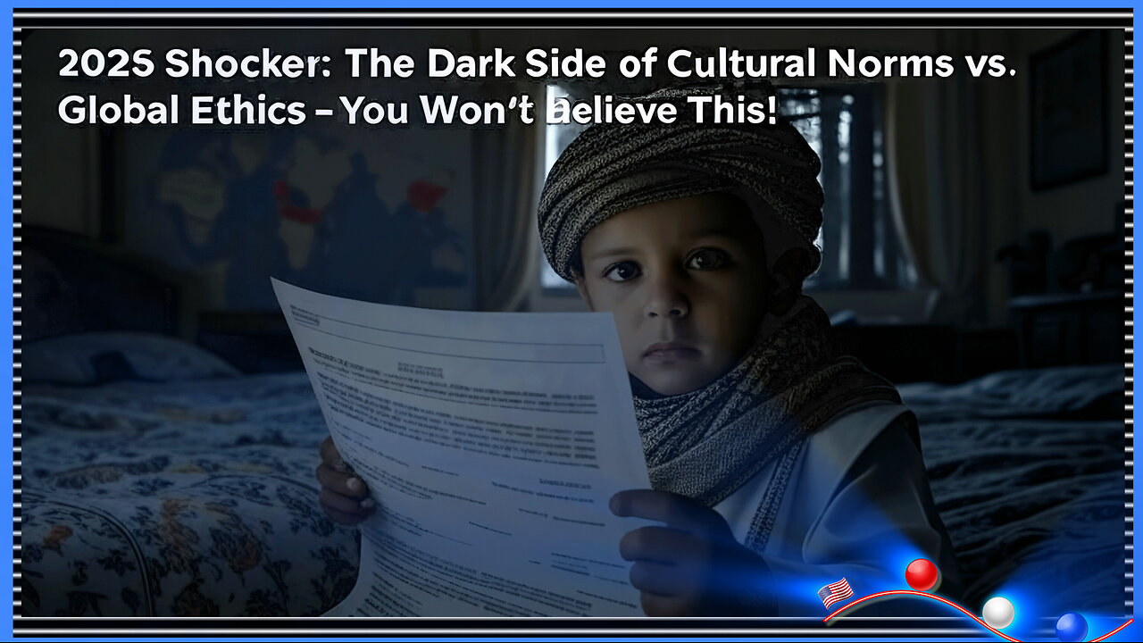 🧐`2025's Eye-Opener~ When Cultural Norms Clash with Global Ethics ~ 🇺🇸 ✔️...