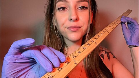 ASMR Measuring You From Head to Toe