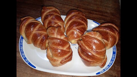 Pan Esponjoso Relleno de Queso | Fluffy Cheese Stuffed Bread (ASMR - No Talking)
