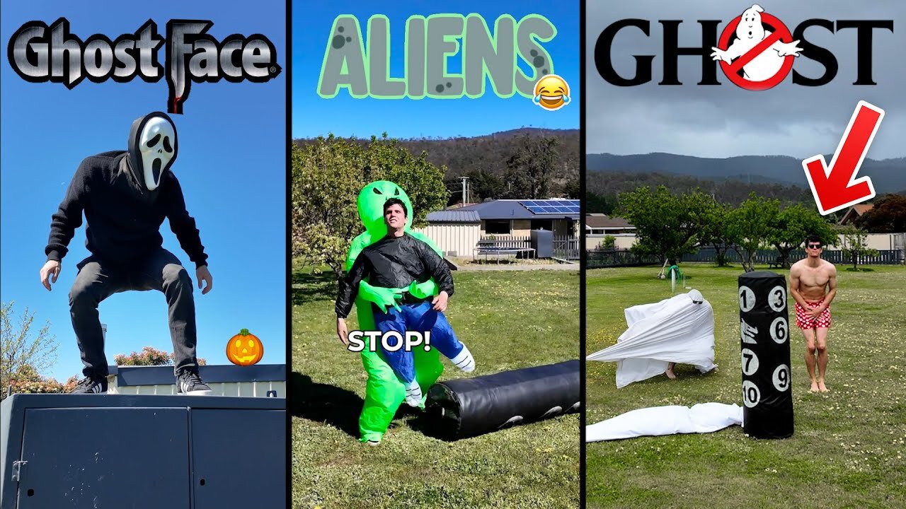 How Different Halloween Characters Fight