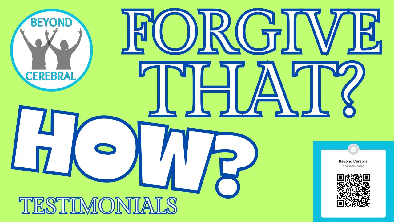 Forgiveness Stories