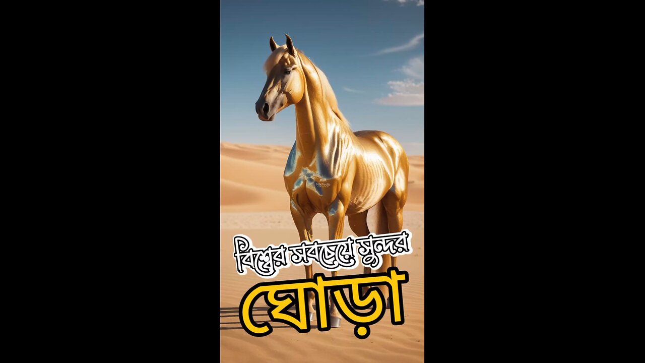 পৃথিবীর সবচেয়ে সুন্দর ঘোড়া 🐎 #beautifulhorse #foryou