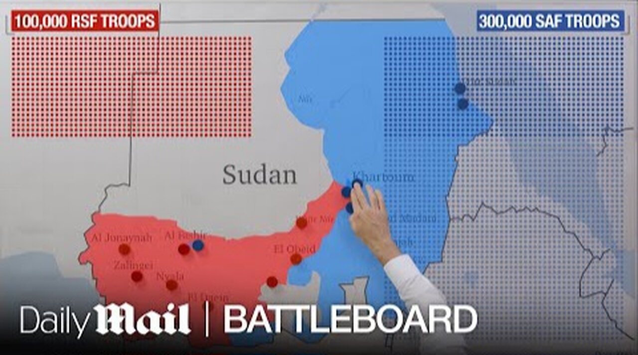 Why Sudan is At War (Again) | Battle Board | Daily Mail