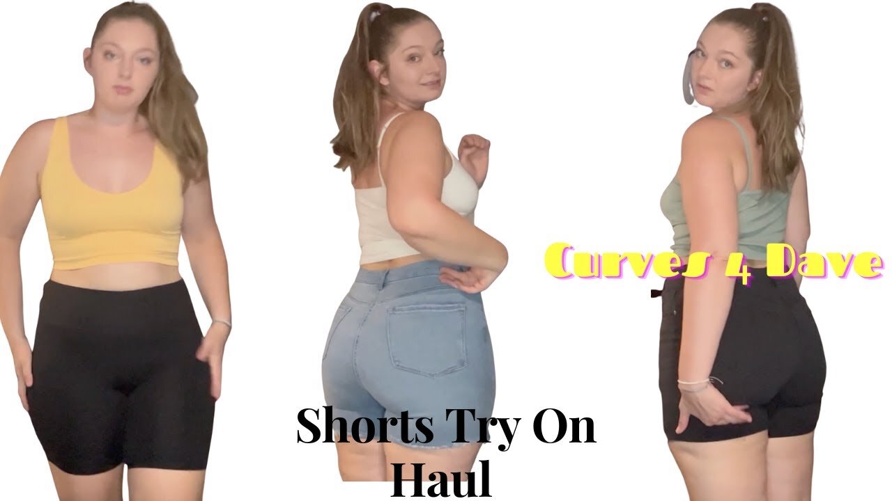 Shorts Try On Haul | Curves_4_Daze | 2025