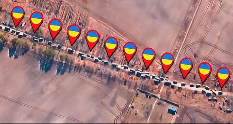 Ukraine's Biggest Howitzer Convoy Ends in Collapse. Hundreds of Howitzers Destroyed!