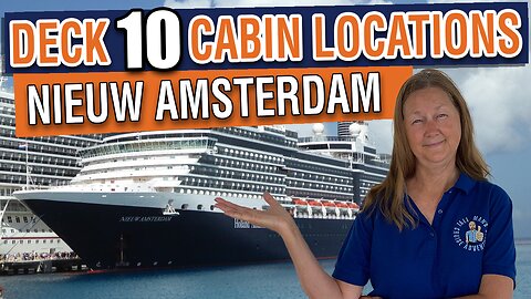 Can You Find Your Cabin On Niuew Amsterdam Deck 10?