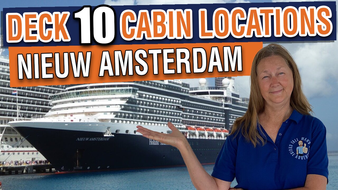 Can You Find Your Cabin On Niuew Amsterdam Deck 10?