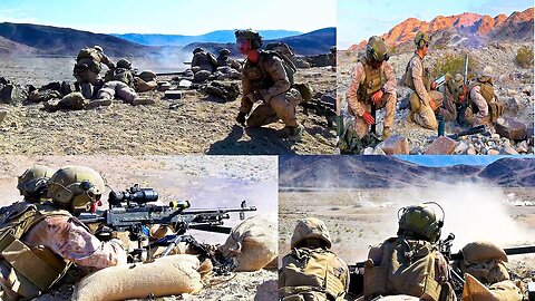 U.S Marines Epic Live Fire Exercise in 29 Palms! SLTE 5 24