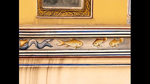 Peces en la pared