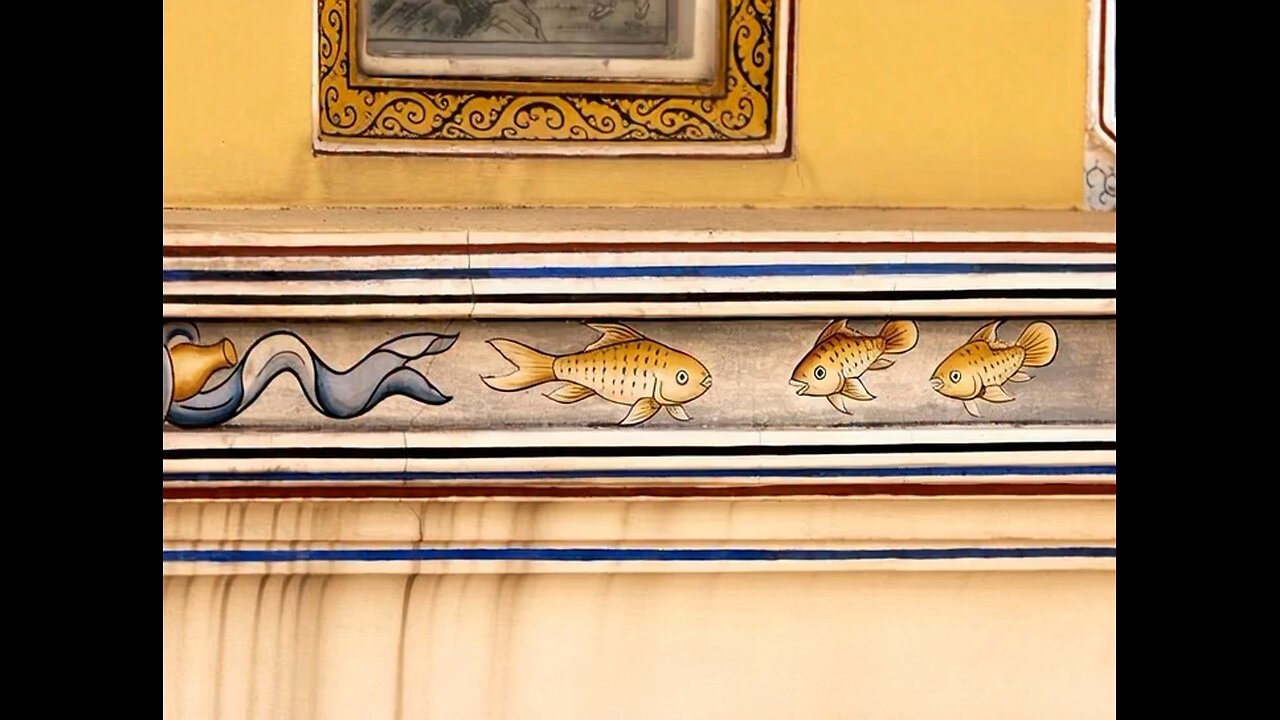 Peces en la pared