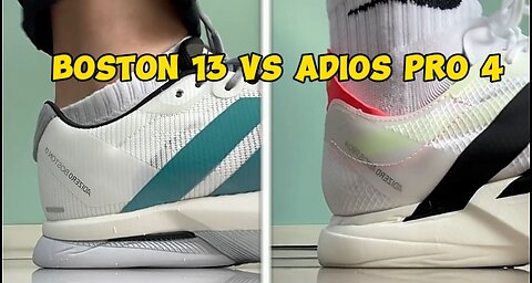 Battle Cushioning Adidas Adizero Boston 13 vs Adizero Adios Pro 4 – Which Shoe Feels Softer?