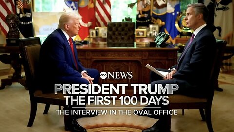ABC News Interview with President Trump (04/29/25) FULL INTERVIEW