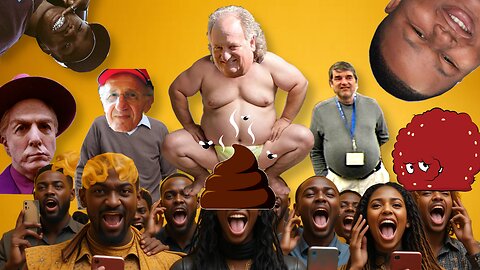 Randal The Fart Guzzler & friends take a MASSIVE dump on the chatroom ghetto! CHIMPOUTS!