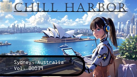 Ambient Chillstep | Relaxing Study, Work, Deep Focus in Sydney, Australia: AI Study Sessions