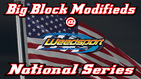 Big Block Modifieds at Weedsport Visit 2