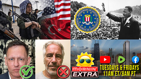 Syrian Kurds Ultimatum | MLK FBI Files Released | Thiel Worse Than Epstein? | Mornin' EXTRA