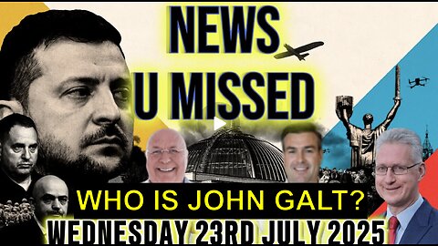 CHARLIE WARD DAILY NEWS- UKRAINE IS COLLAPSING. WHO IS John Galt?