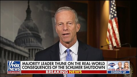 Sen John Thune: Democrats Said The Quiet Part Out Loud