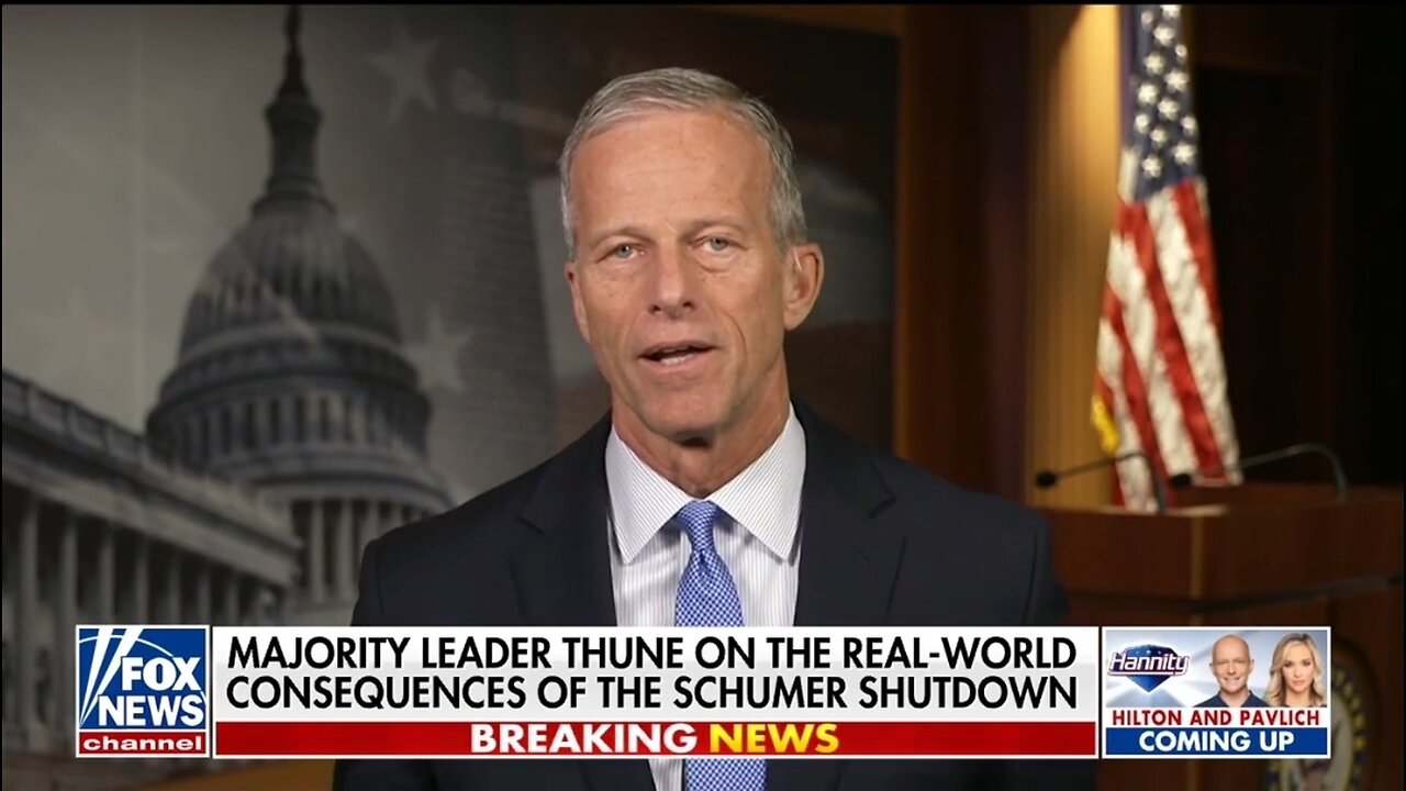 Sen John Thune: Democrats Said The Quiet Part Out Loud