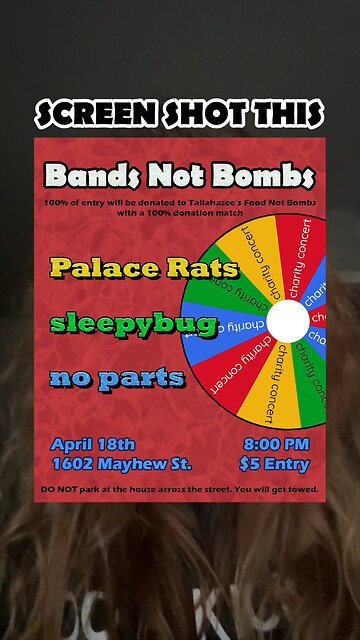 (Update) A wheel told me to run a charity event