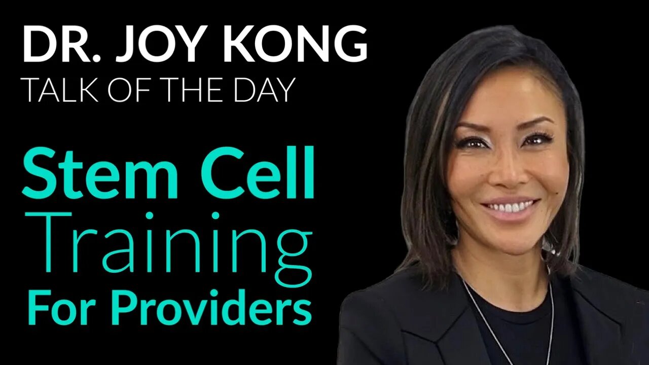 Mastering STEM CELL Therapy: 🧬 A Comprehensive Guide for Healthcare Providers by Dr. Joy Kong