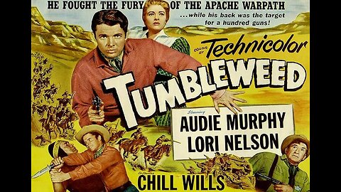 TUMBLEWEED 1953 Guide Audie Murphy's Wagon Train Attacked by Apaches FULL MOVIE in HD