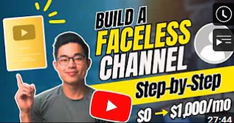 How to Start a Faceless YouTube Channel in 2025 [FREE COURSE]