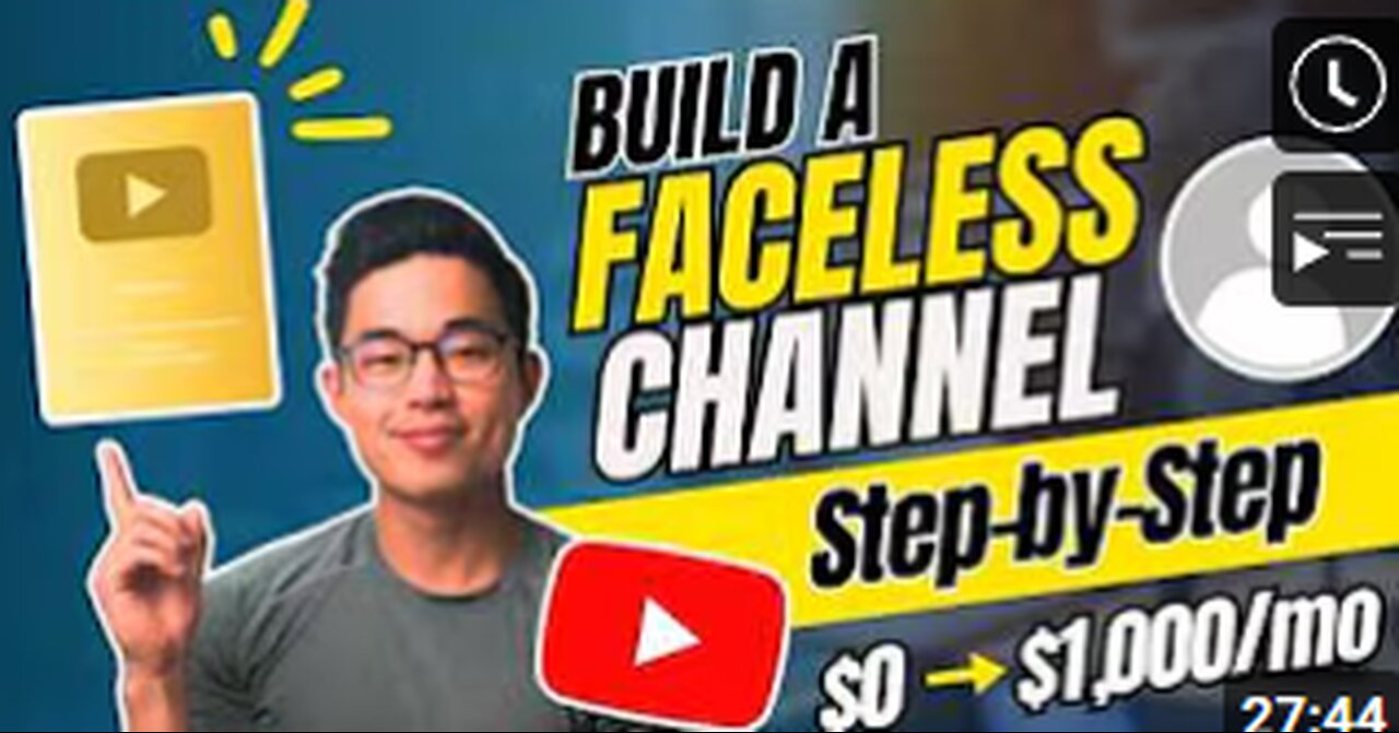 How to Start a Faceless YouTube Channel in 2025 [FREE COURSE]