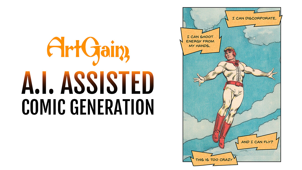 AI Assisted Comic Book Generation - Featuring NUKLA!