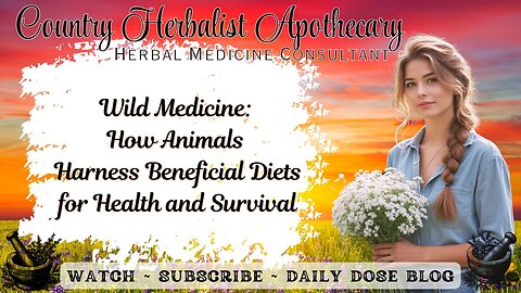 Wild Medicine: How Animals Harness Beneficial Diets for Health and Survival