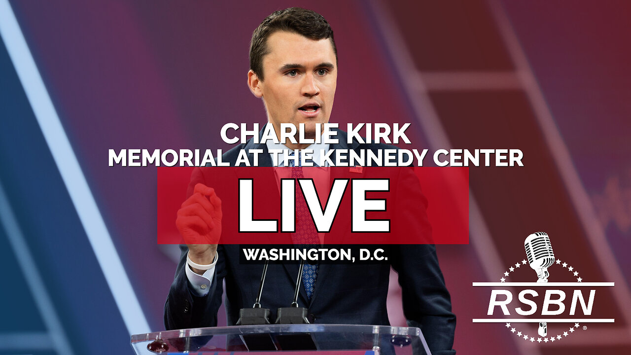 LIVE: Charlie Kirk Memorial at the Kennedy Center in Washington, D.C. - 9/14/25