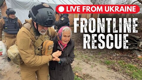 Ukraine Frontline: Heroes Risk Their Lives to Rescue Trapped Civilians Today