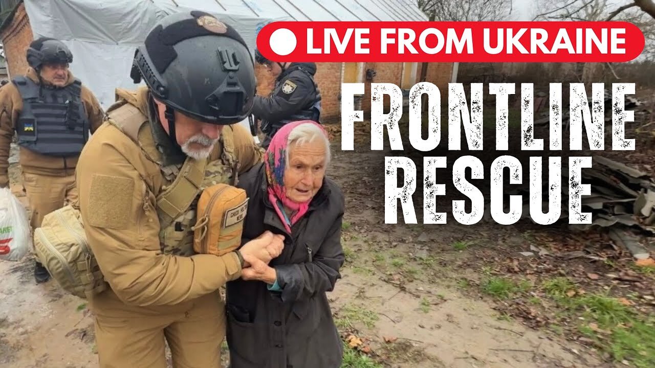 Ukraine Frontline: Heroes Risk Their Lives to Rescue Trapped Civilians Today