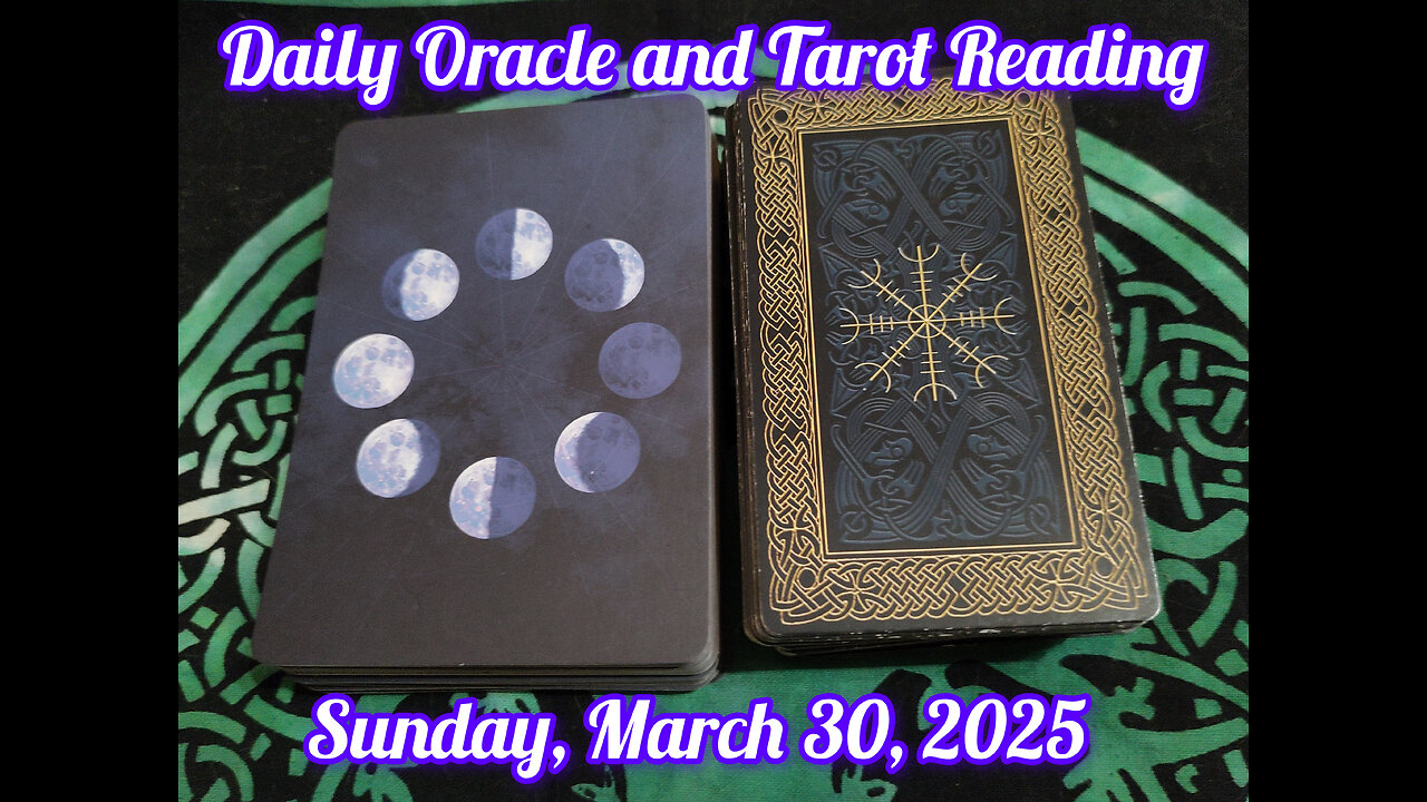 Daily Oracle and Tarot Reading: Sunday, March 30, 2025