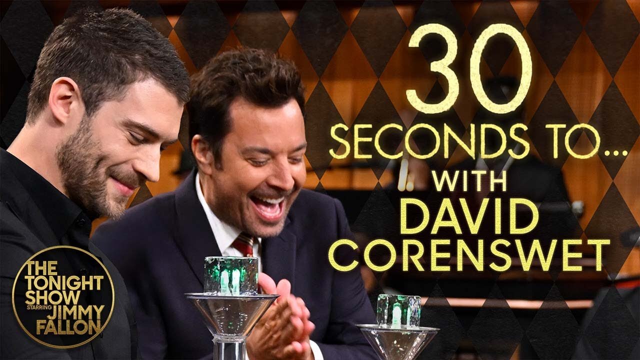 "30 Seconds to…" with David Corenswet | The Tonight Show Starring Jimmy Fallon