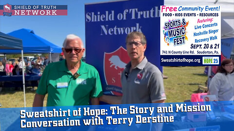 Sweatshirt of Hope: The Story and Mission – Conversation with Terry Derstine