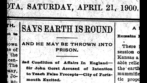 "Flat Earth" Was Taught In “all” Public Schools Until 1915 📰