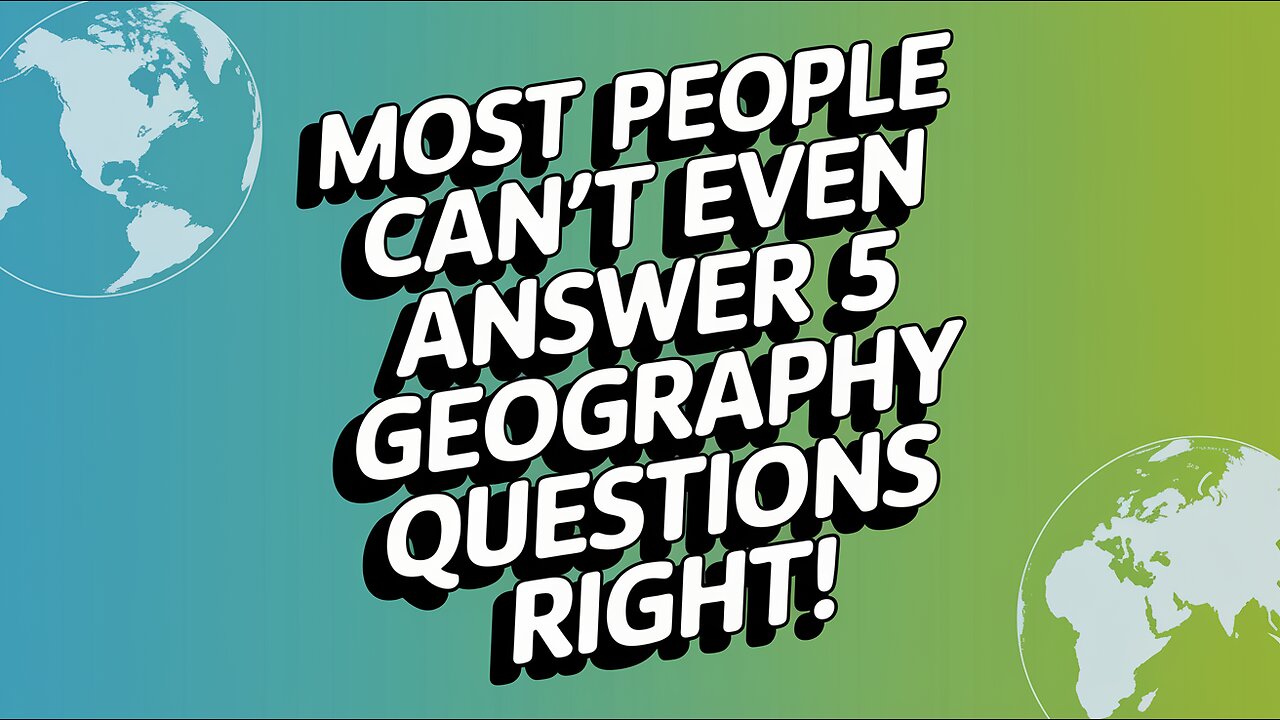 Geography Quiz