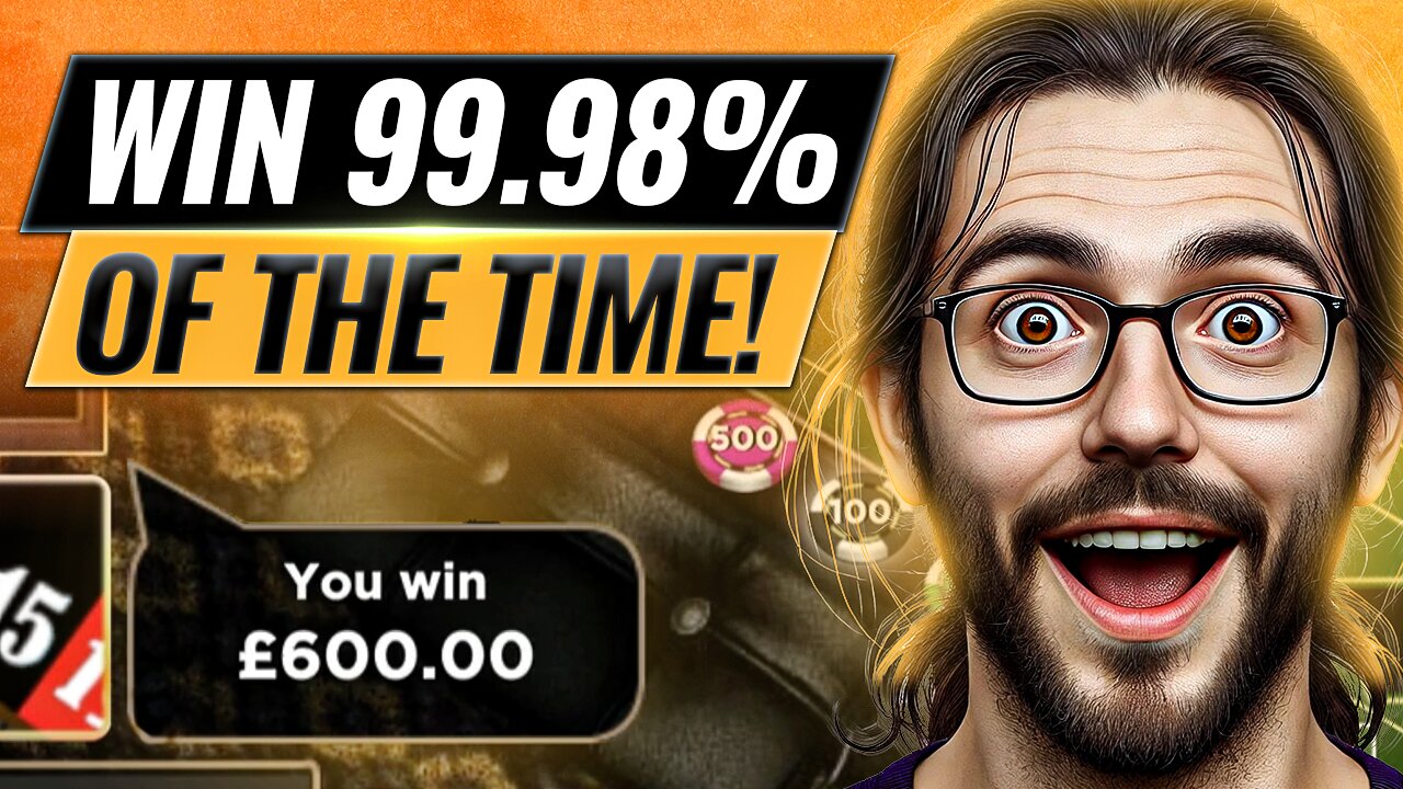 How to Win at Roulette 99.98% of the Time with This Crazy Combo 🤯