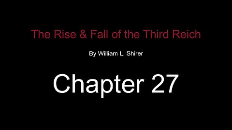 Chapter 27- The New Order