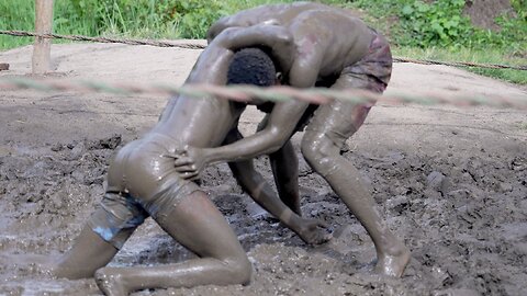 Battle Royal Africa ugandan wrestling 30 man Elimination Match. #wwe #sports #mo