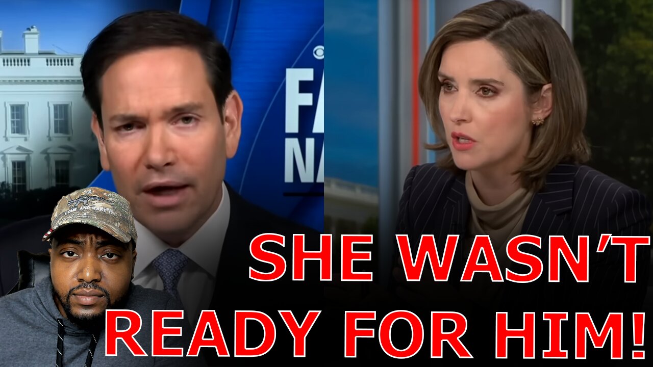 Marco Rubio SETS SMUG CBS Anchor STRAIGHT As She Demands He Reveal Military Intelligence On Live TV!