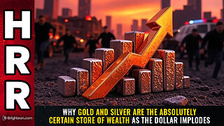 Why GOLD and SILVER are the absolutely certain store of wealth as the dollar implodes