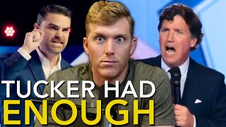 Tucker Carlson GOES OFF on Ben Shapiro in Heated AMFEST Speech