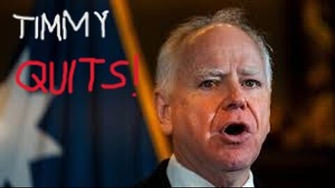 The Tampon Man Drops Out...!